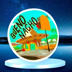 Bueno Nacho Outdoor Adventure Journey Wander Traveler Explore Sticker